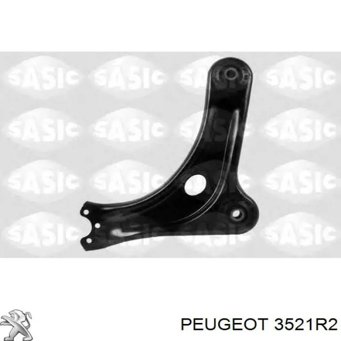 3521R2 Peugeot/Citroen Wahacz zawieszenia przedniego dolny prawy