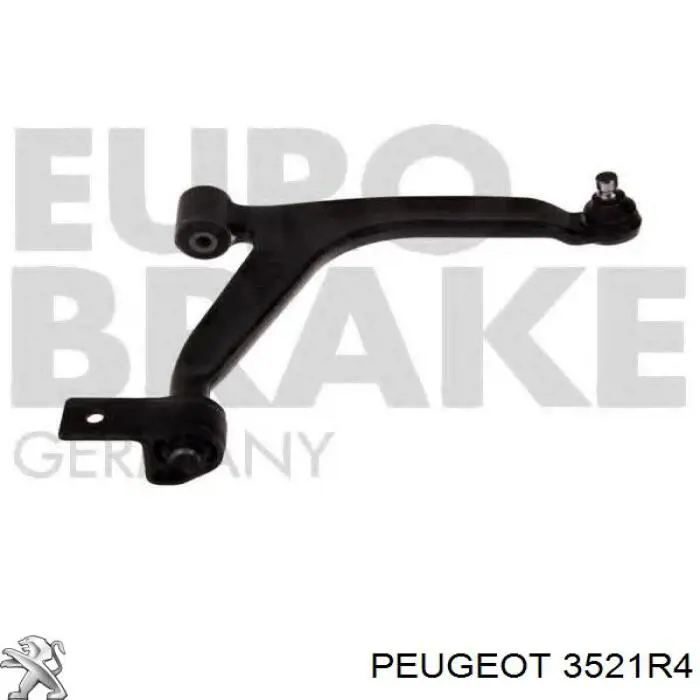 Wahacz zawieszenia przedniego dolny prawy Peugeot/Citroen 3521R4 cena, od 52,78 USD