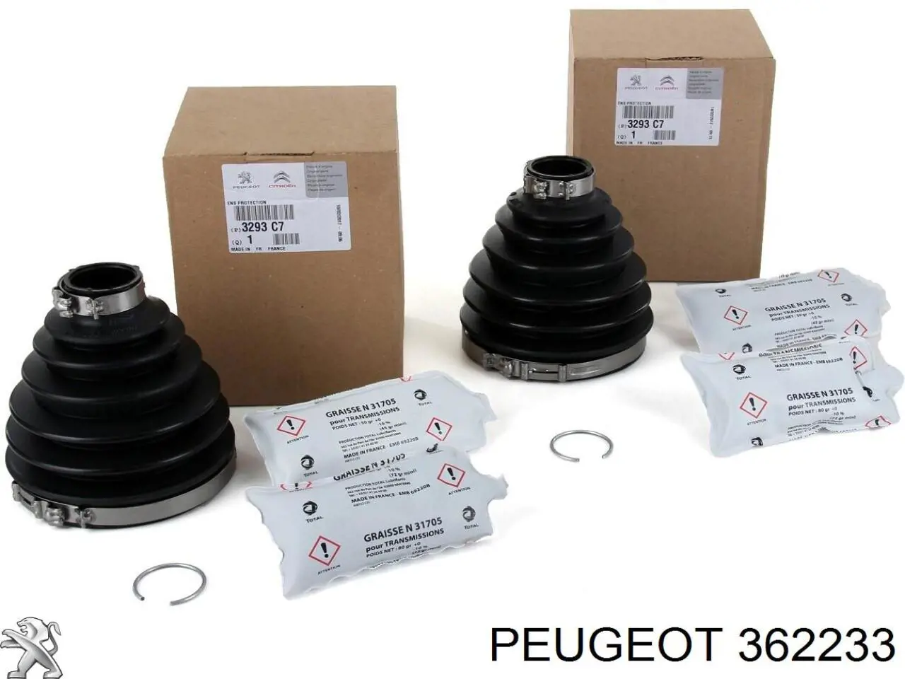 Do koszyka 362233 Peugeot/Citroen Nakrętka sworznia wahacza zawieszenia przedniego