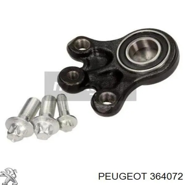 Do koszyka 364072 Peugeot/Citroen Sworzeń wahacza dolny