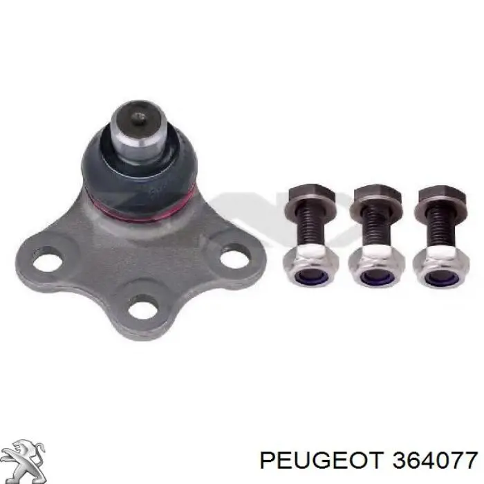Sworzeń wahacza dolny Peugeot/Citroen 364077 cena, od 16,51 USD
