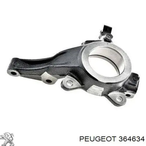 Czop (zwrotnica) przedni lewy Peugeot/Citroen 364634 cena, od 77,27 USD