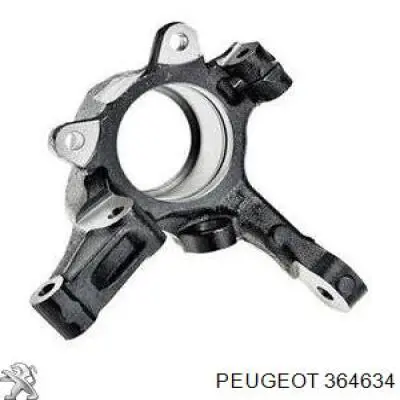 Do koszyka 364634 Peugeot/Citroen Czop (zwrotnica) przedni lewy