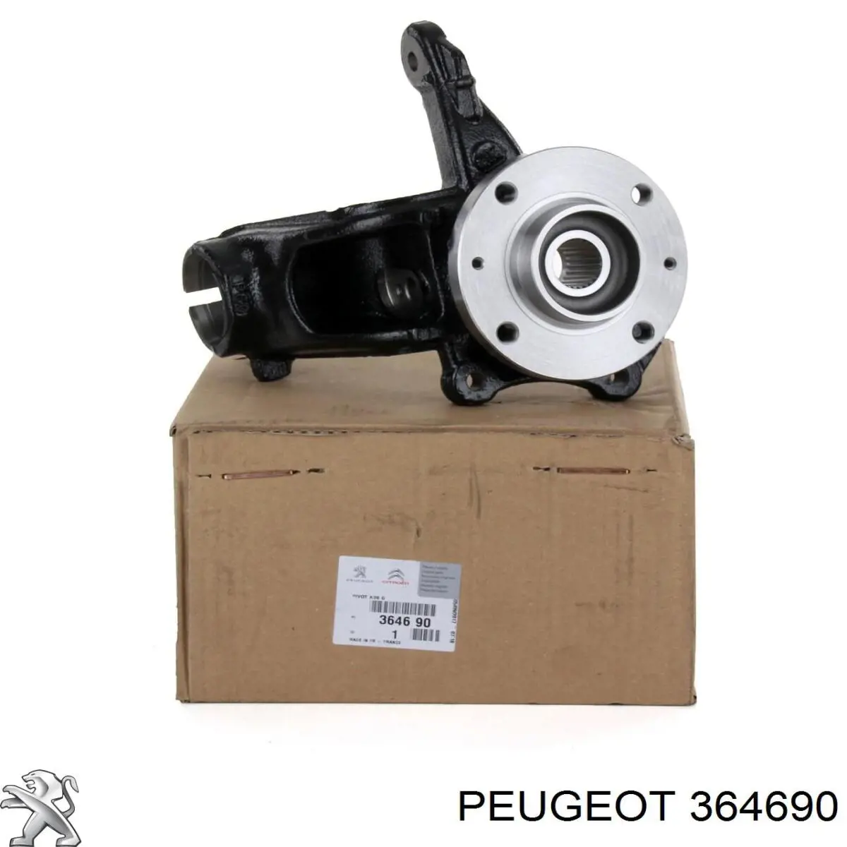 Czop (zwrotnica) przedni lewy Peugeot/Citroen 364690 cena, od 64,56 USD