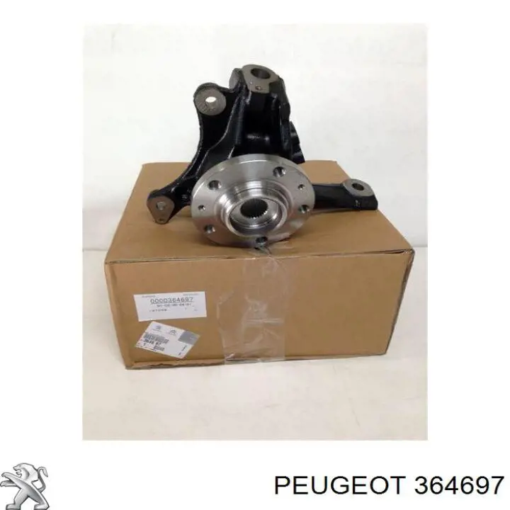 364697 Peugeot/Citroen Czop (zwrotnica) przedni lewy