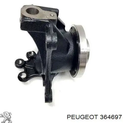Do koszyka 364697 Peugeot/Citroen Czop (zwrotnica) przedni lewy