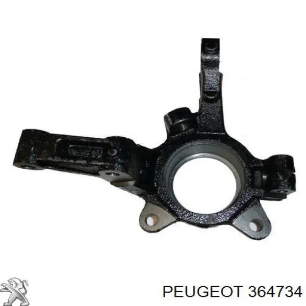 364734 Peugeot/Citroen Czop (zwrotnica) przedni prawy