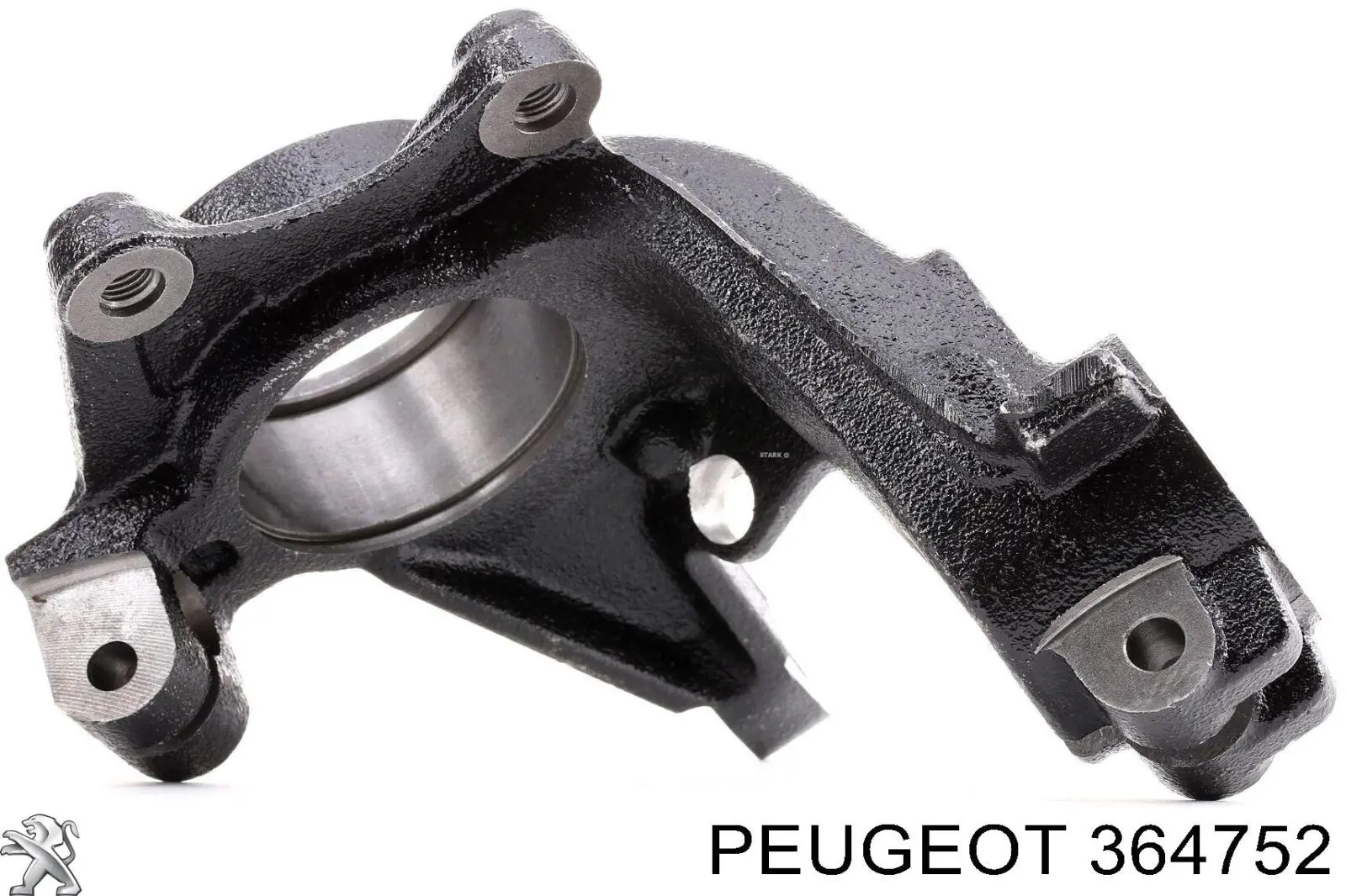 364752 Peugeot/Citroen Czop (zwrotnica) przedni prawy