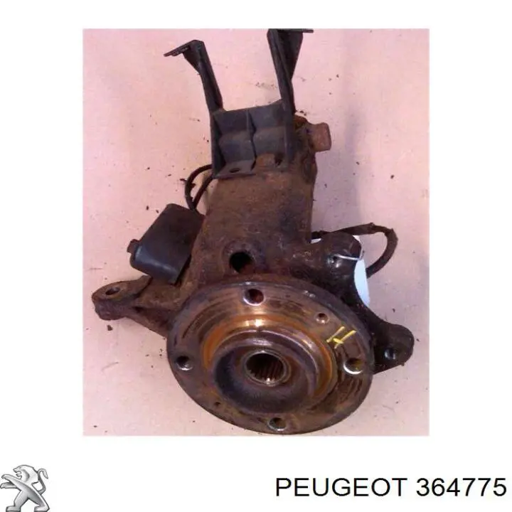 364775 Peugeot/Citroen Czop (zwrotnica) przedni prawy