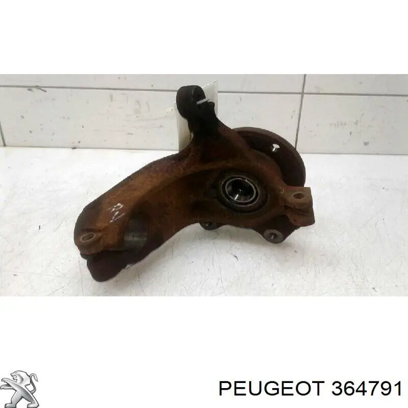 364791 Peugeot/Citroen Czop (zwrotnica) przedni prawy