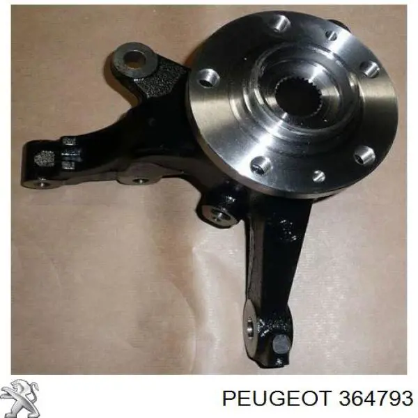 364793 Peugeot/Citroen Czop (zwrotnica) przedni prawy