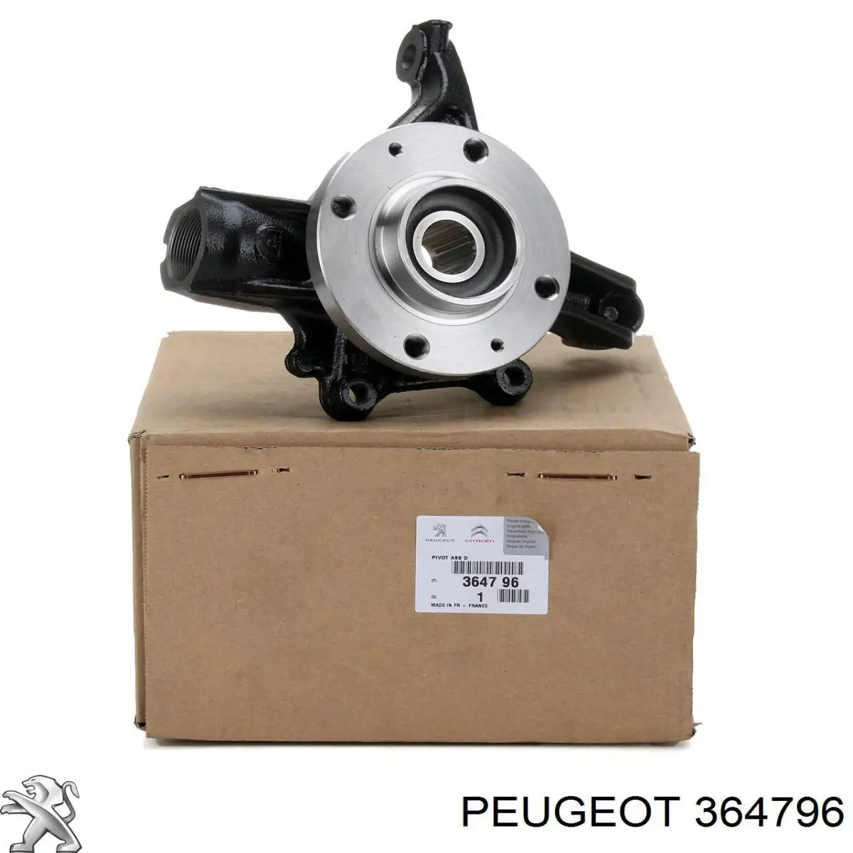 Czop (zwrotnica) przedni prawy Peugeot/Citroen 364796 cena, od 59,59 USD