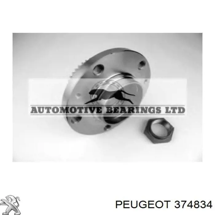 Do koszyka 374834 Peugeot/Citroen Piasta tylna