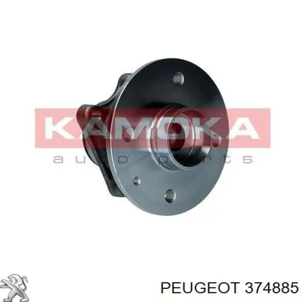 Piasta tylna 374885 Peugeot/Citroen