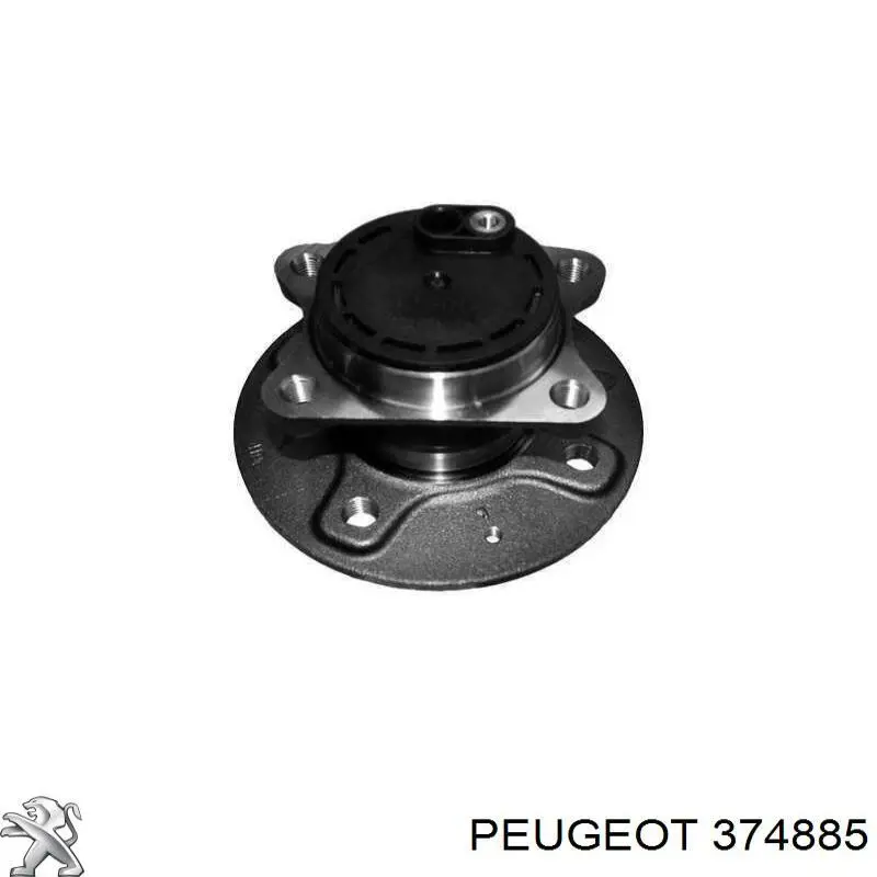 Do koszyka 374885 Peugeot/Citroen Piasta tylna