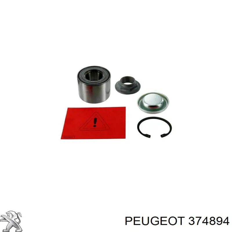 374894 Peugeot/Citroen Lożysko piasty tylnej