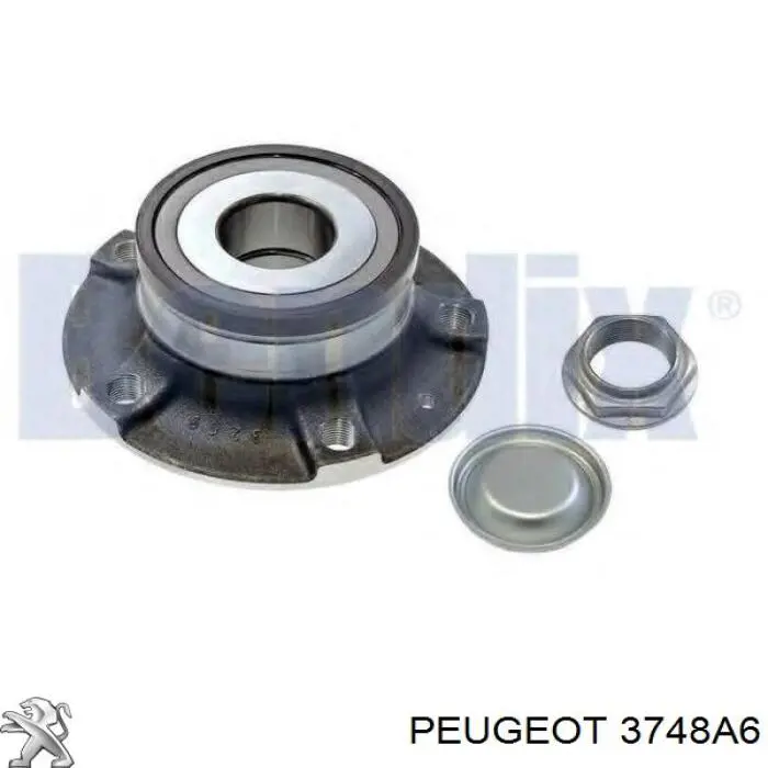 3748A6 Peugeot/Citroen Piasta tylna