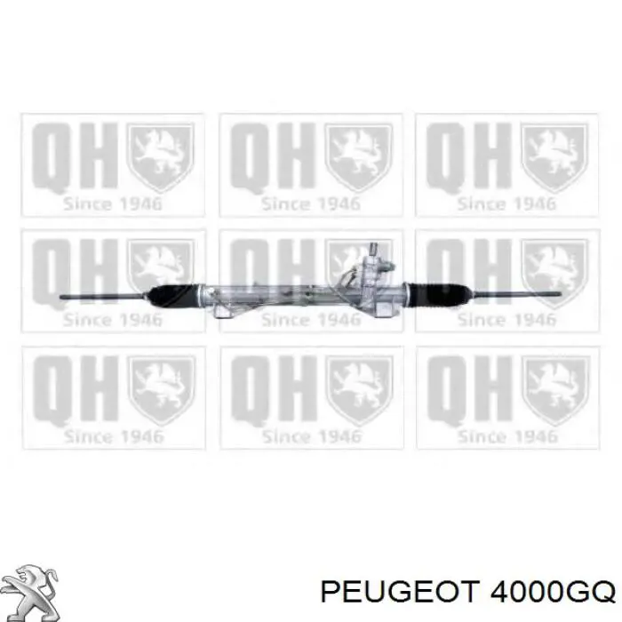 Listwa kierownicza (maglownica) Peugeot/Citroen 4000GQ cena, od 90,24 USD