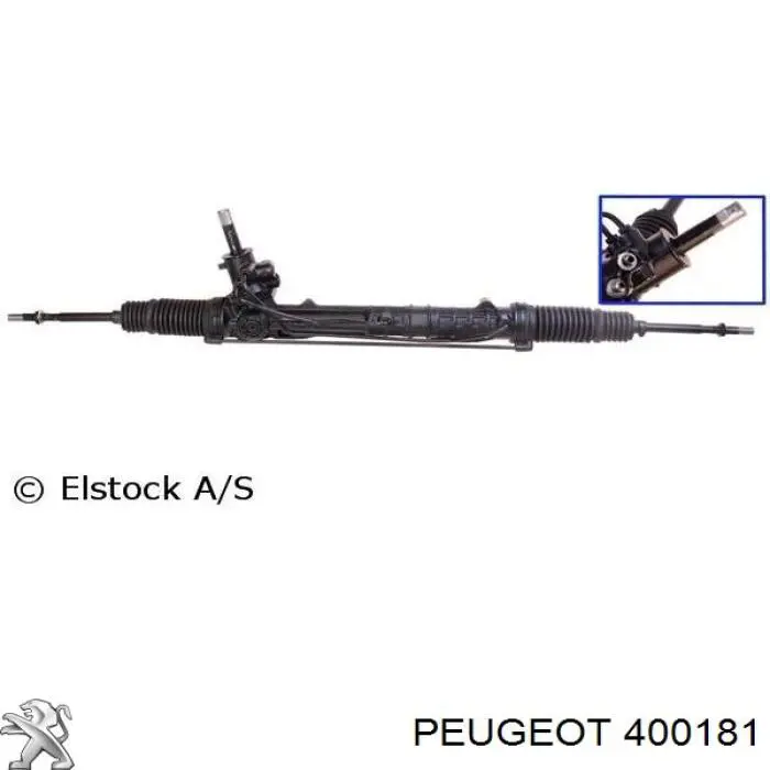 Listwa kierownicza (maglownica) Peugeot/Citroen 400181 cena, od 297,95 USD