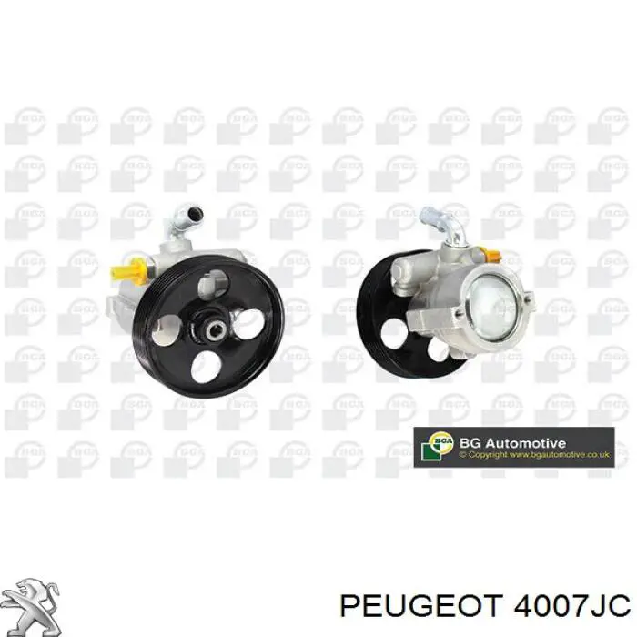4007JC Peugeot/Citroen Pompa wspomagania hydraulicznego kierownicy