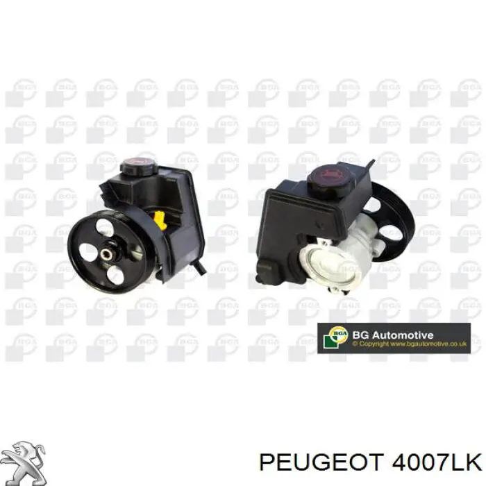 4007XF Peugeot/Citroen Pompa wspomagania hydraulicznego kierownicy