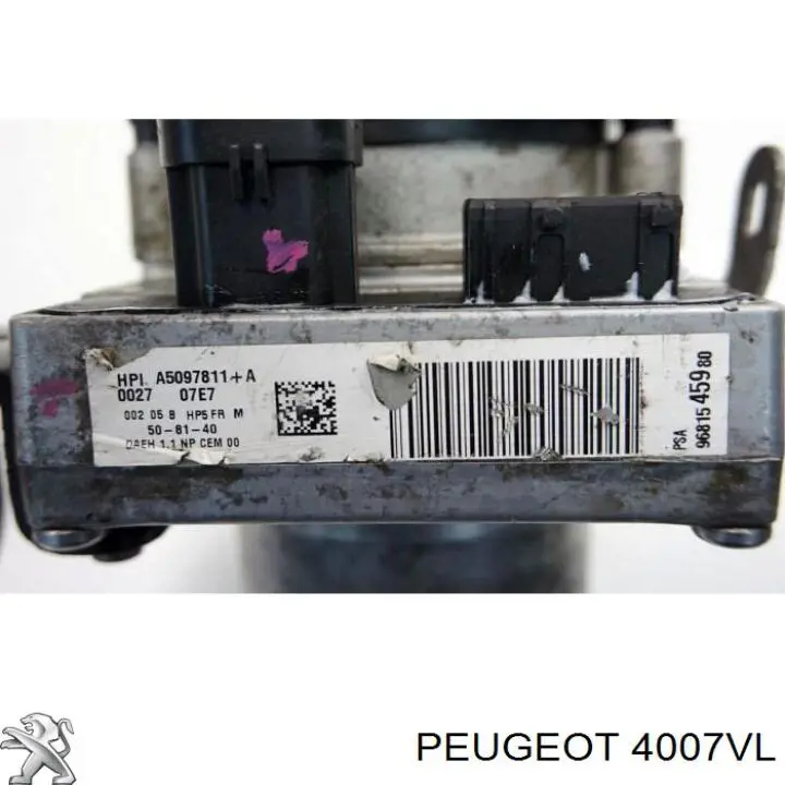 Pompa wspomagania hydraulicznego kierownicy 9681545980 VAG