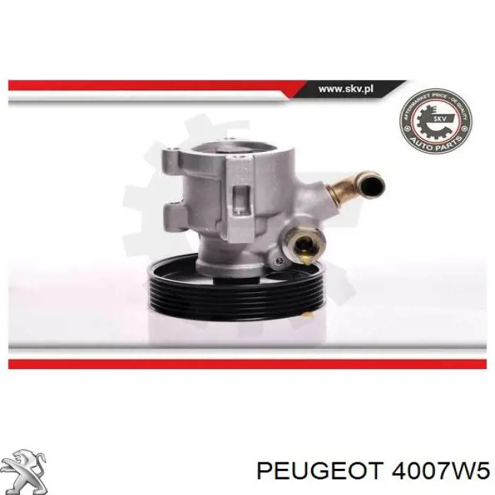 Pompa wspomagania hydraulicznego kierownicy Peugeot/Citroen 4007W5 cena, od 106,20 USD