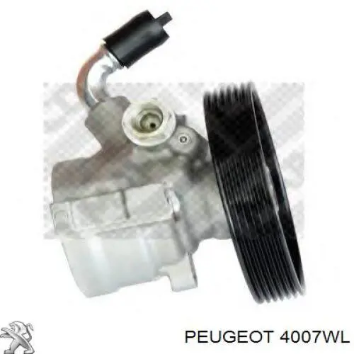 4007WL Peugeot/Citroen Pompa wspomagania hydraulicznego kierownicy