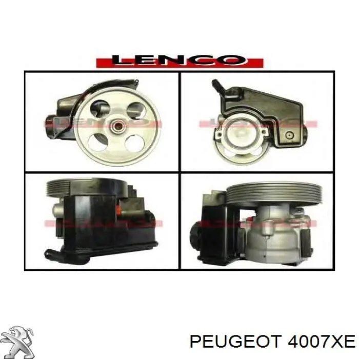 Pompa wspomagania hydraulicznego kierownicy Peugeot/Citroen 4007XE cena, od 124,52 USD