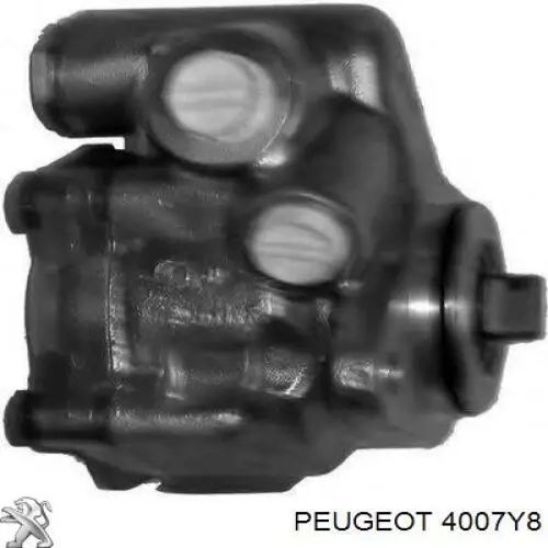 4007Y8 Peugeot/Citroen Pompa wspomagania hydraulicznego kierownicy