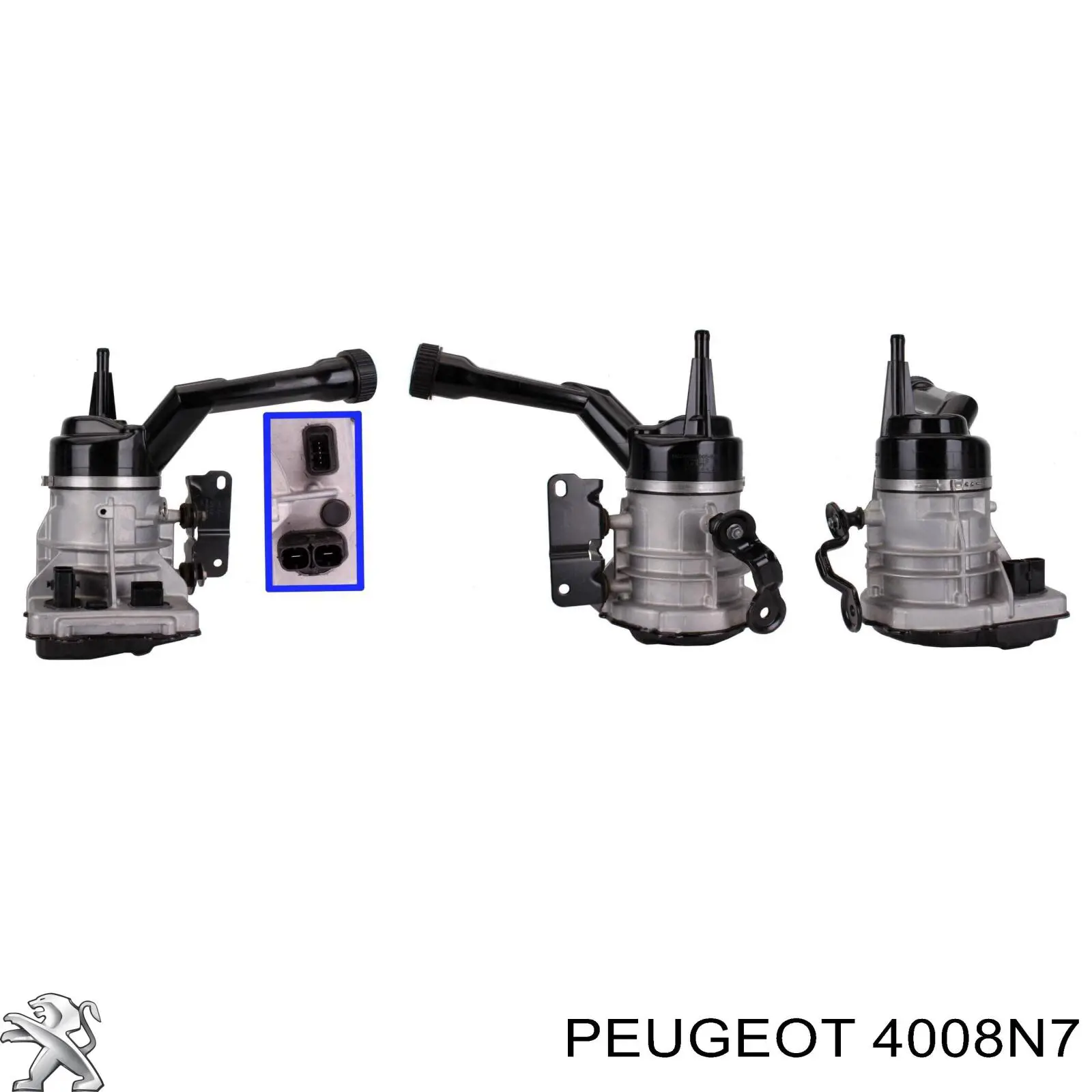 4008N4 Peugeot/Citroen Pompa wspomagania hydraulicznego kierownicy