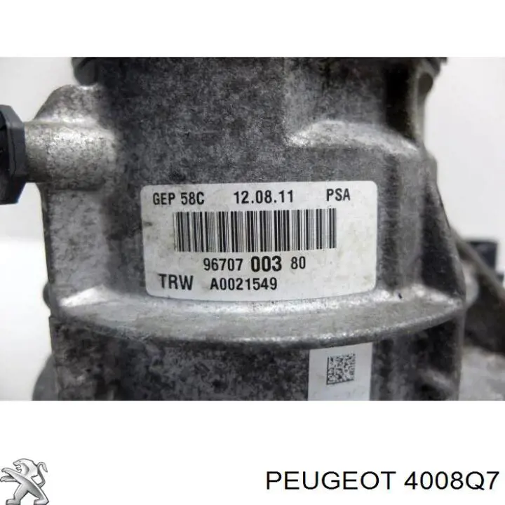 Pompa wspomagania hydraulicznego kierownicy Peugeot/Citroen 4008N4 cena, od 112,37 USD