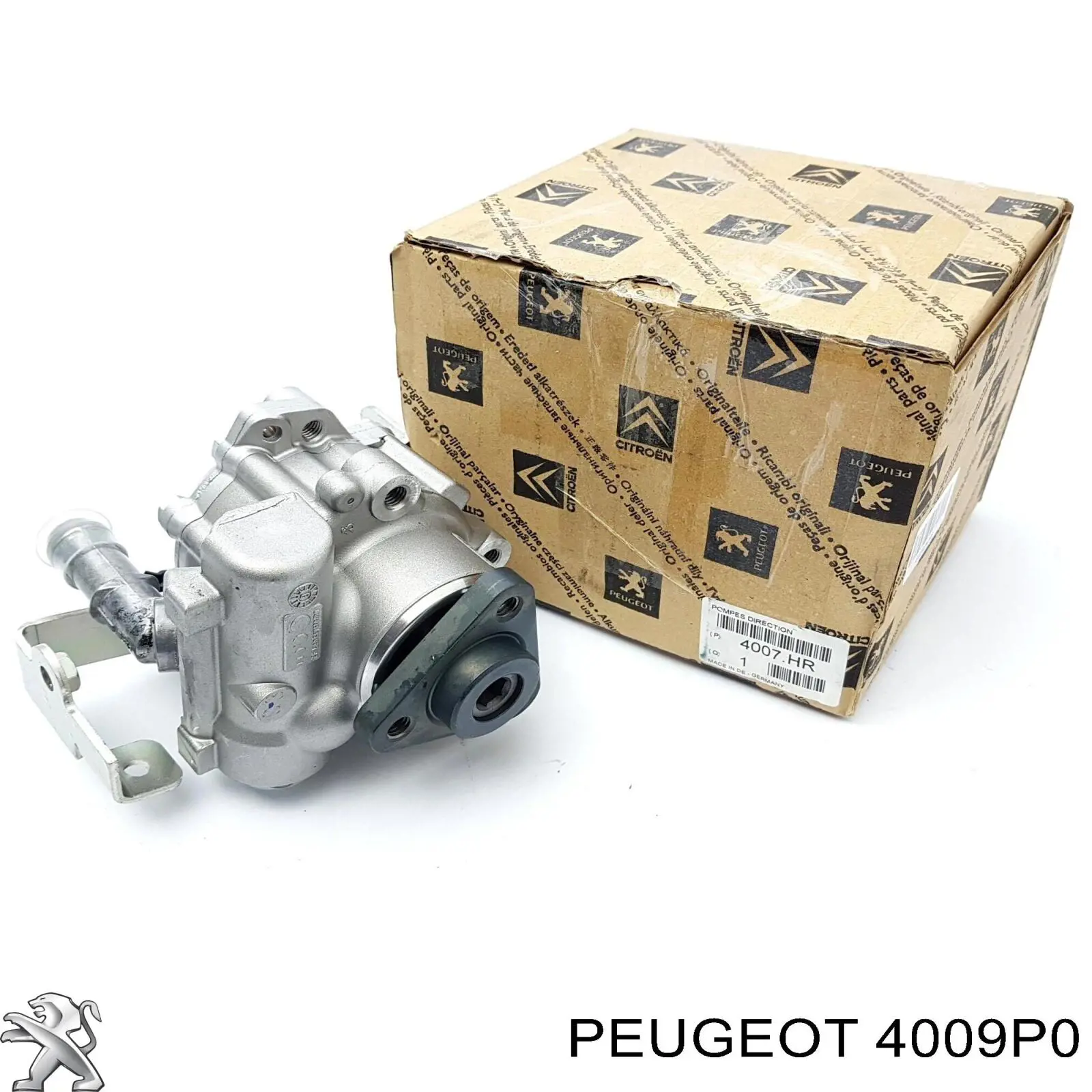 Do koszyka 4009P0 Peugeot/Citroen Koło pasowe pompy wspomagania hydraulicznego