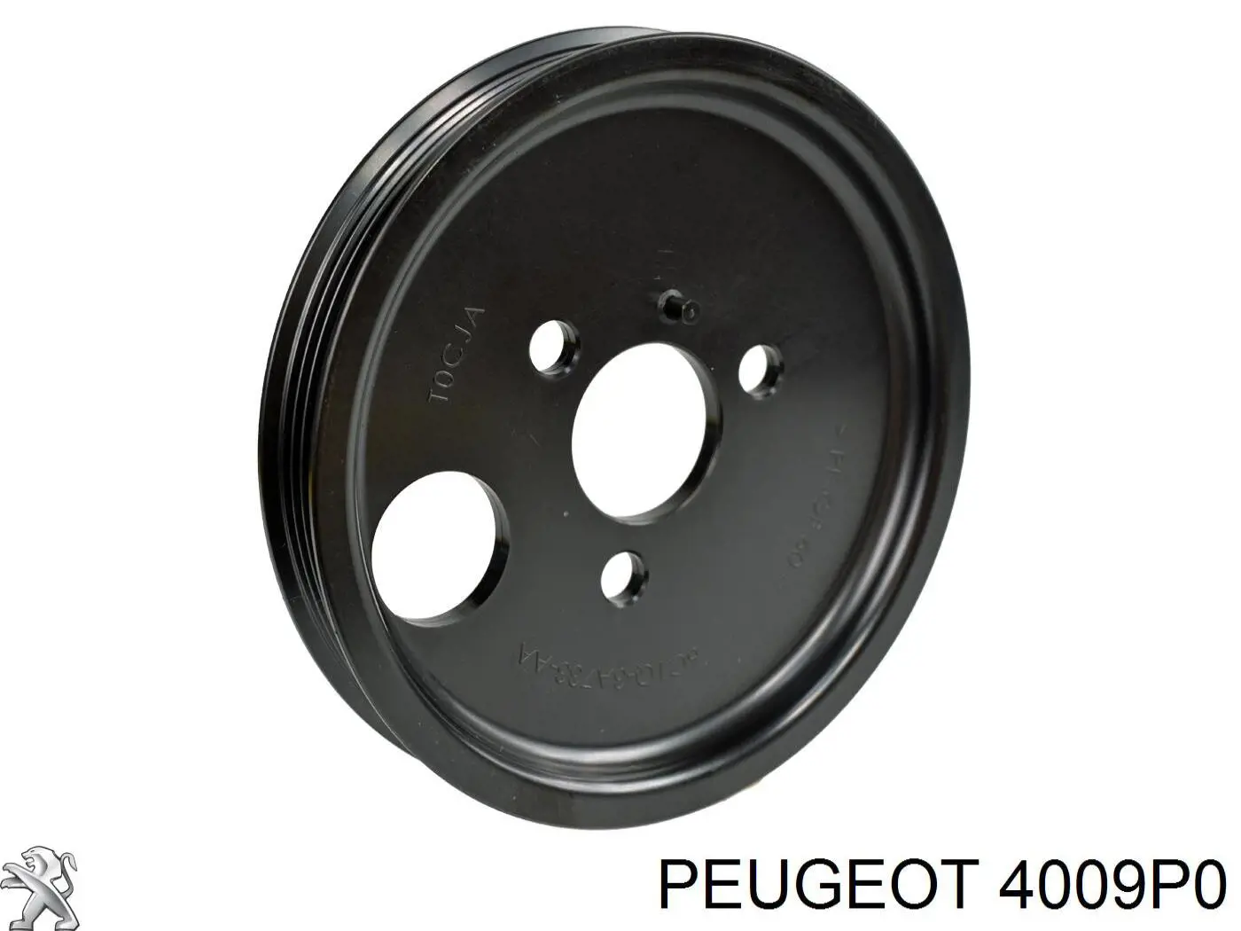 Do koszyka 4009P0 Peugeot/Citroen Koło pasowe pompy wspomagania hydraulicznego