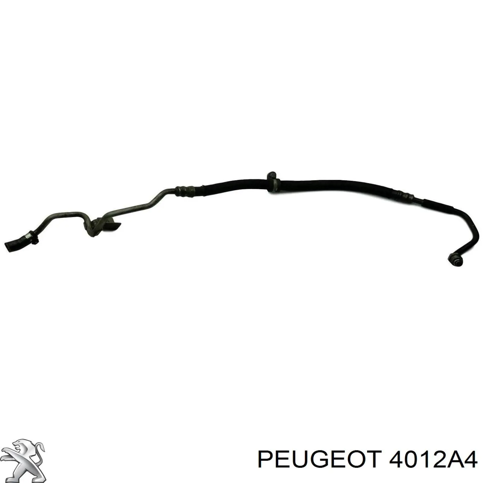 Przewód hydraulicznego układu wspomagania niskiego ciśnienia, od zbiornika do pompy Peugeot/Citroen 4012A4 cena, od 34,60 USD