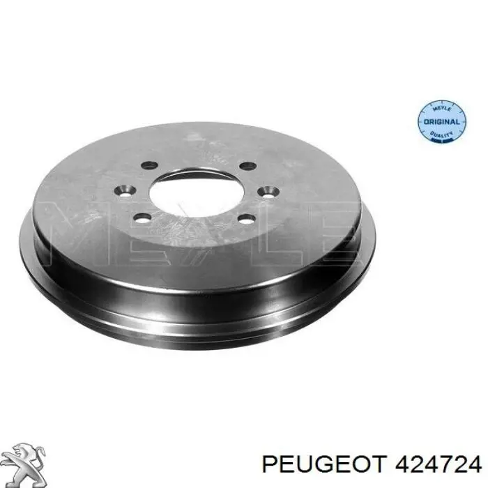 Bęben hamulcowy tylny Peugeot/Citroen 424724 cena, od 45,70 USD