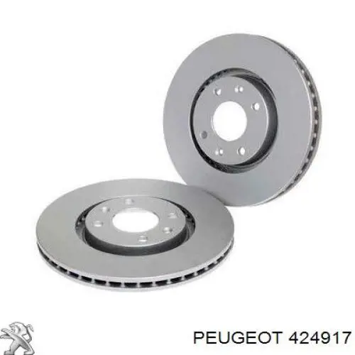 Tarcza hamulcowa przednia Peugeot/Citroen 424917 cena, od 71,14 USD
