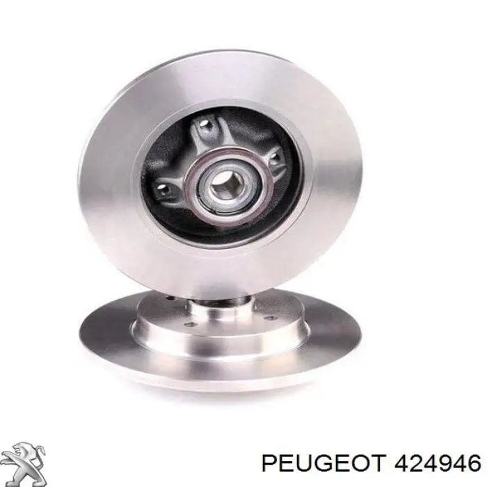 Tarcza hamulcowa tylna Peugeot/Citroen 424946 cena, od 57,24 USD