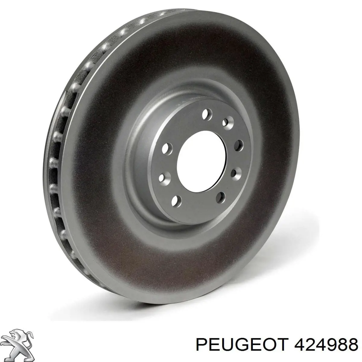 424988 Peugeot/Citroen Tarcza hamulcowa przednia