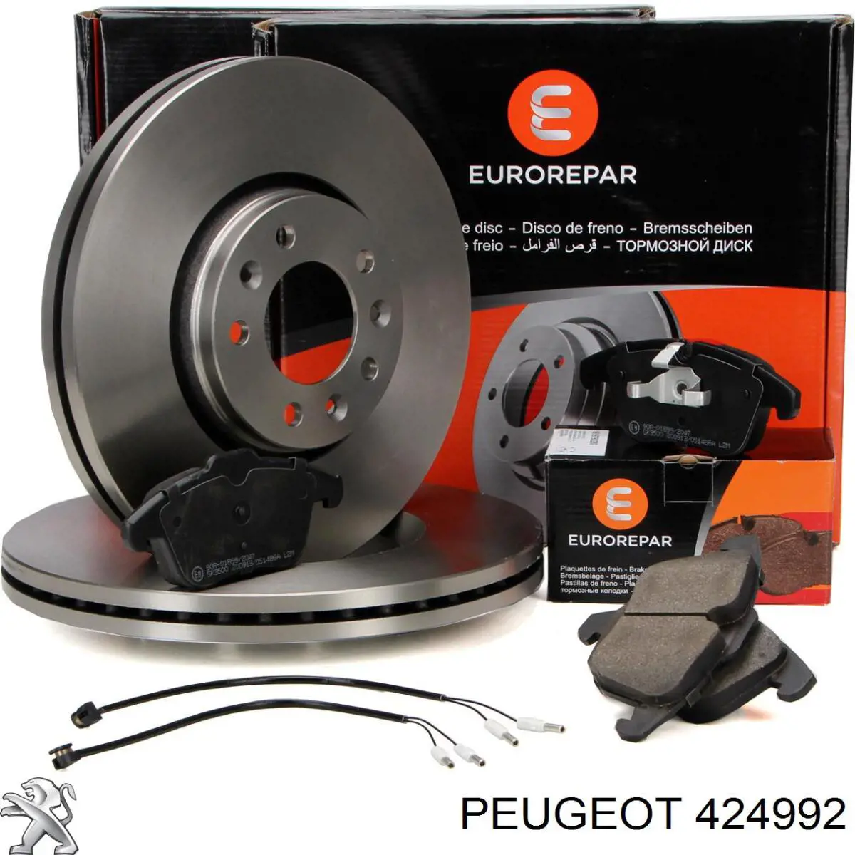 Tarcza hamulcowa przednia Peugeot/Citroen 424992 cena, od 63,65 USD