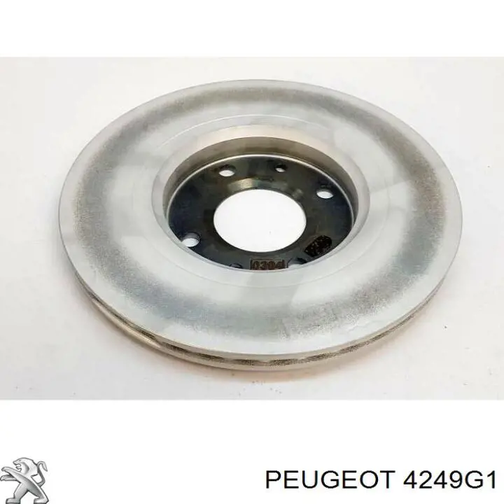 Do koszyka 4249G1 Peugeot/Citroen Tarcza hamulcowa przednia