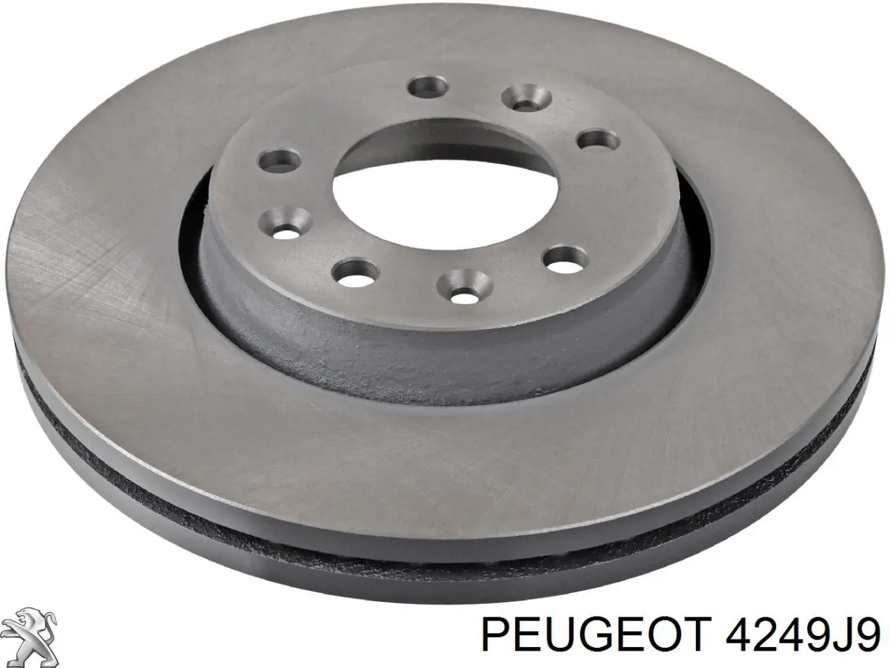 Tarcza hamulcowa przednia Peugeot/Citroen 4249J9 cena, od 57,01 USD
