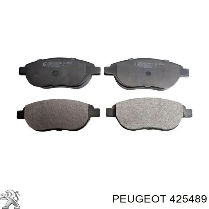 Do koszyka 425489 Peugeot/Citroen Klocki hamulcowe przednie tarczowe