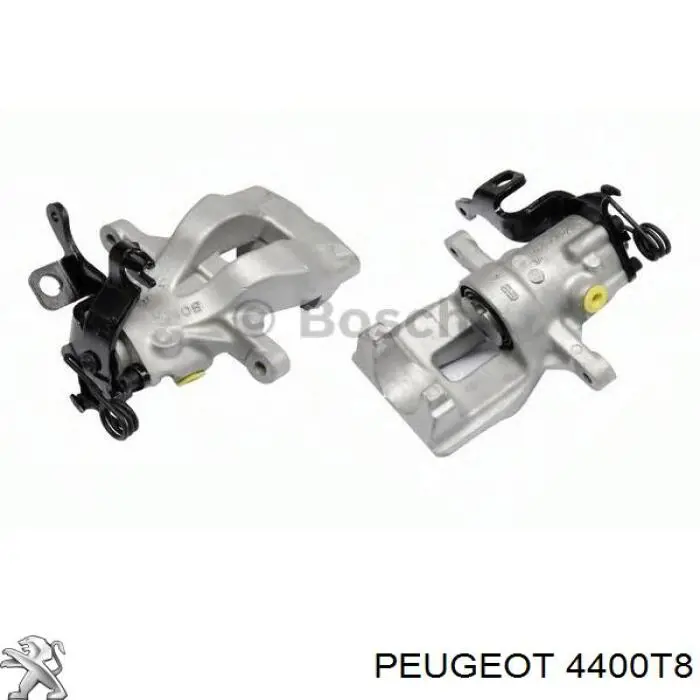 Do koszyka 4400T8 Peugeot/Citroen Zacisk hamulcowy tylny prawy
