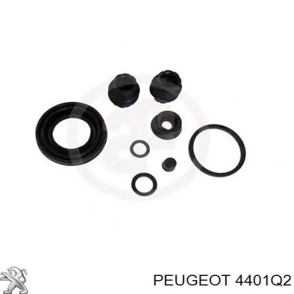 4401Q2 Peugeot/Citroen Zacisk hamulcowy tylny lewy