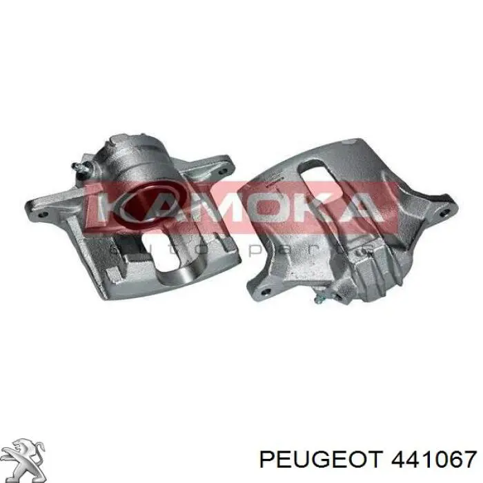 Zacisk hamulcowy przedni lewy Peugeot/Citroen 441067 cena, od 56,04 USD