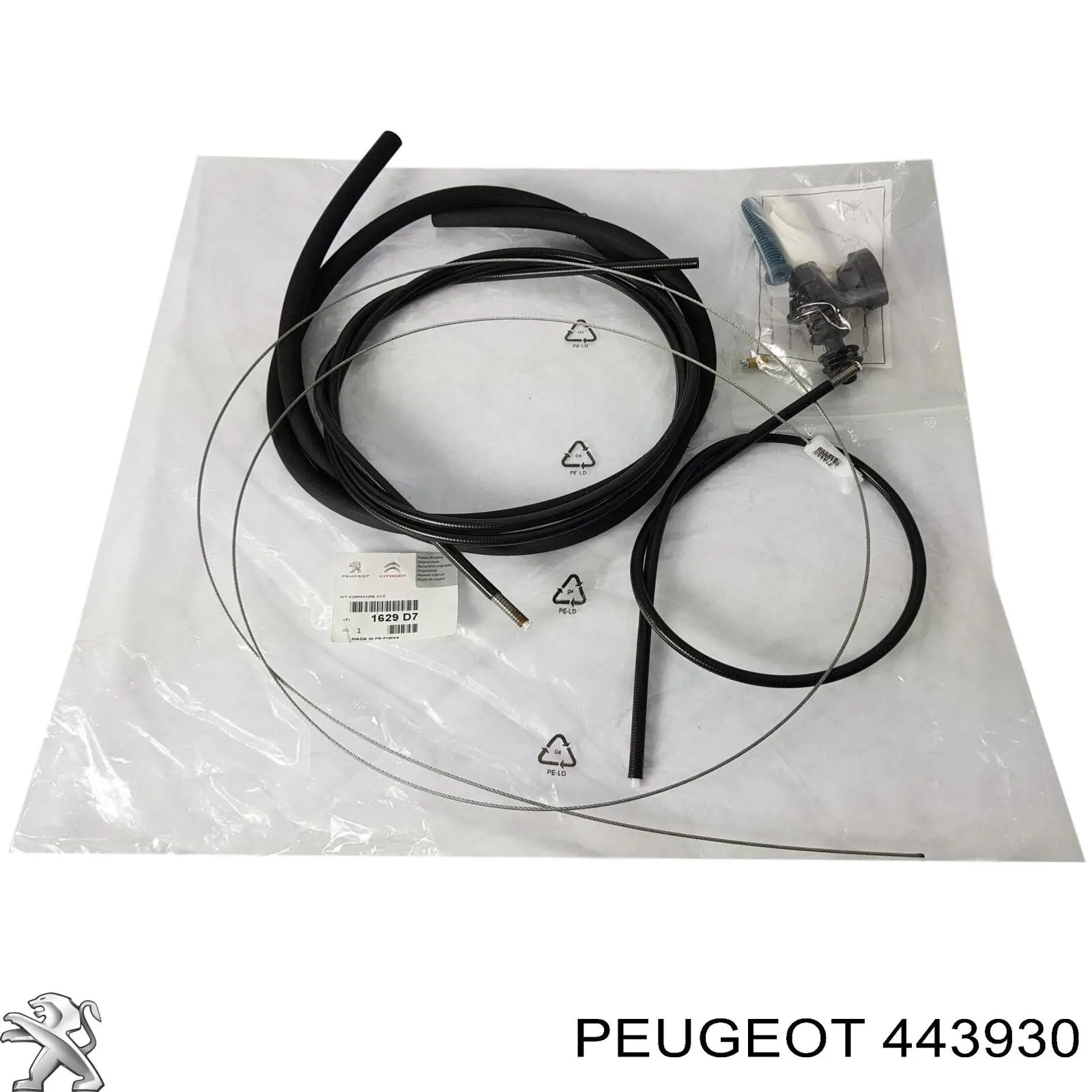 Prowadnica zacisku przedniego Peugeot/Citroen 443930 cena, od 6,33 USD