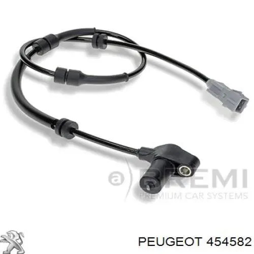 454582 Peugeot/Citroen Czujnik ABS przedni