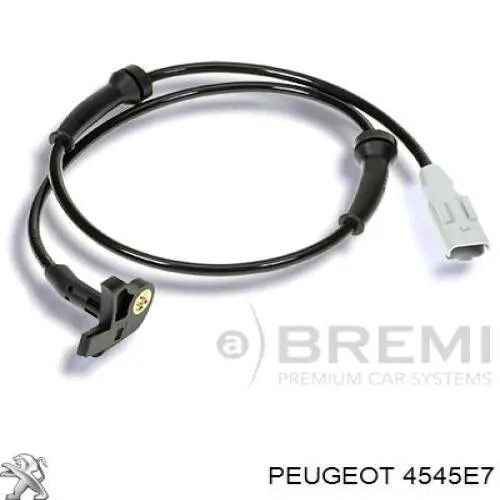 Czujnik ABS przedni Peugeot/Citroen 4545E7