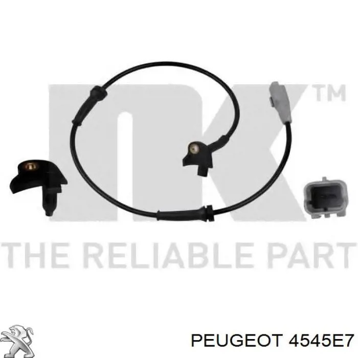 4545E7 Peugeot/Citroen Czujnik ABS przedni